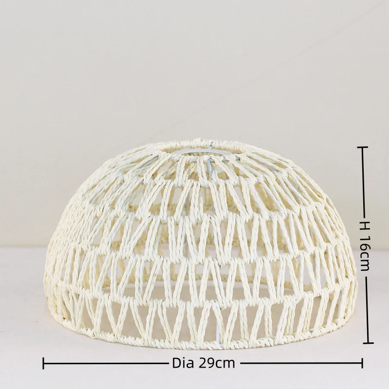 Abat Jour en Corde Rétro