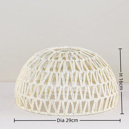 Abat Jour en Corde Rétro