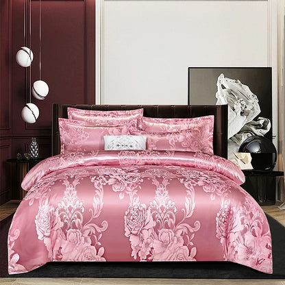 Parure Housse de Couette en Satin