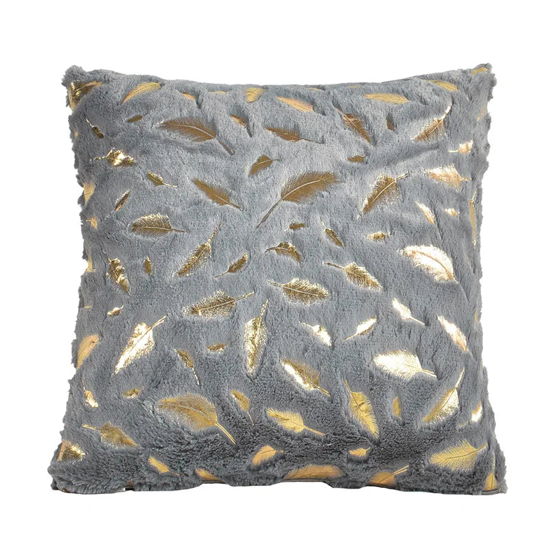 Housse de Coussin en Peluche