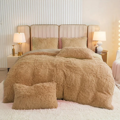 Housse de Couette Luxueuse en Peluche