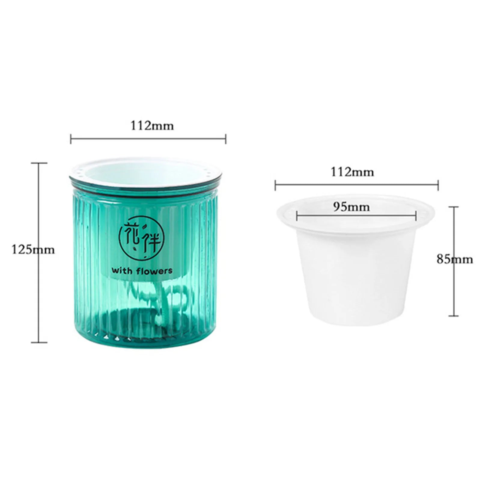 Pot de Fleurs en Plastique