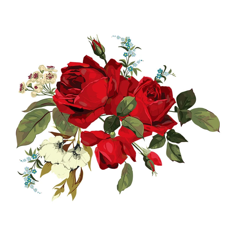Autocollant Mural Fleur WC