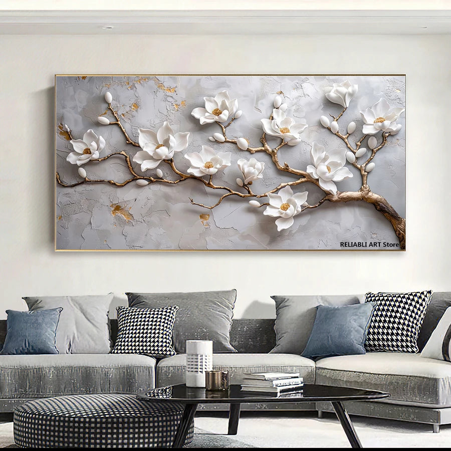 Tableau Moderne Art Fleur