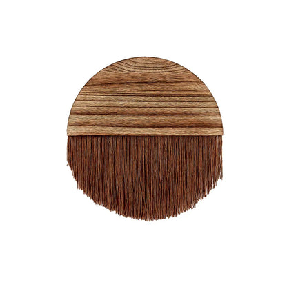 Décoration Murale Demi-Cercle en Macramé