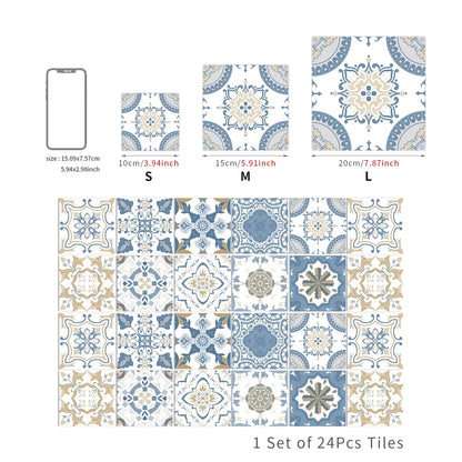 Autocollant Mural Effet carrelage