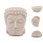 Pot de Fleurs Tête de Bouddha