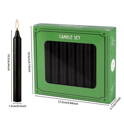 Bougies Conique Noires