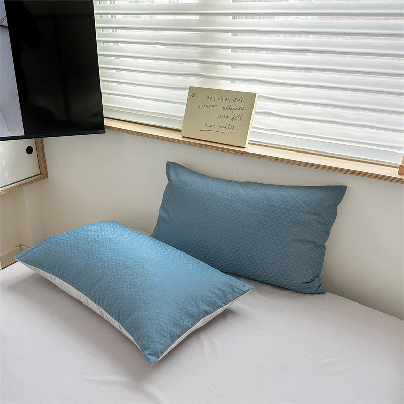 Parure Housse de Couette en Jacquard