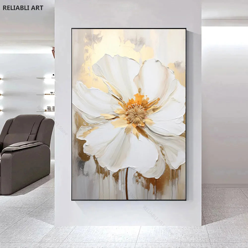 Tableau Moderne Art Fleur