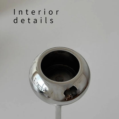 Bougeoir Métal couleur Argent