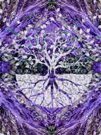 Tableau Moderne Art Arbre de Vie