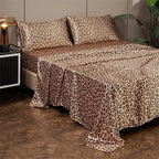 Parure de Draps Léopard en Satin