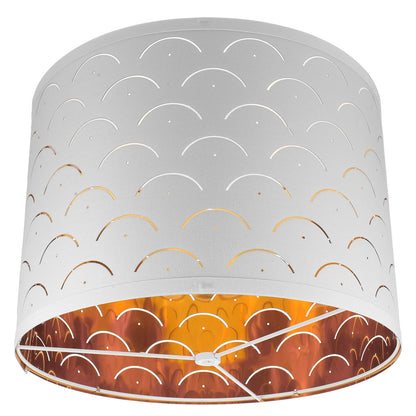 Abat Jour en Tissu Ondulé