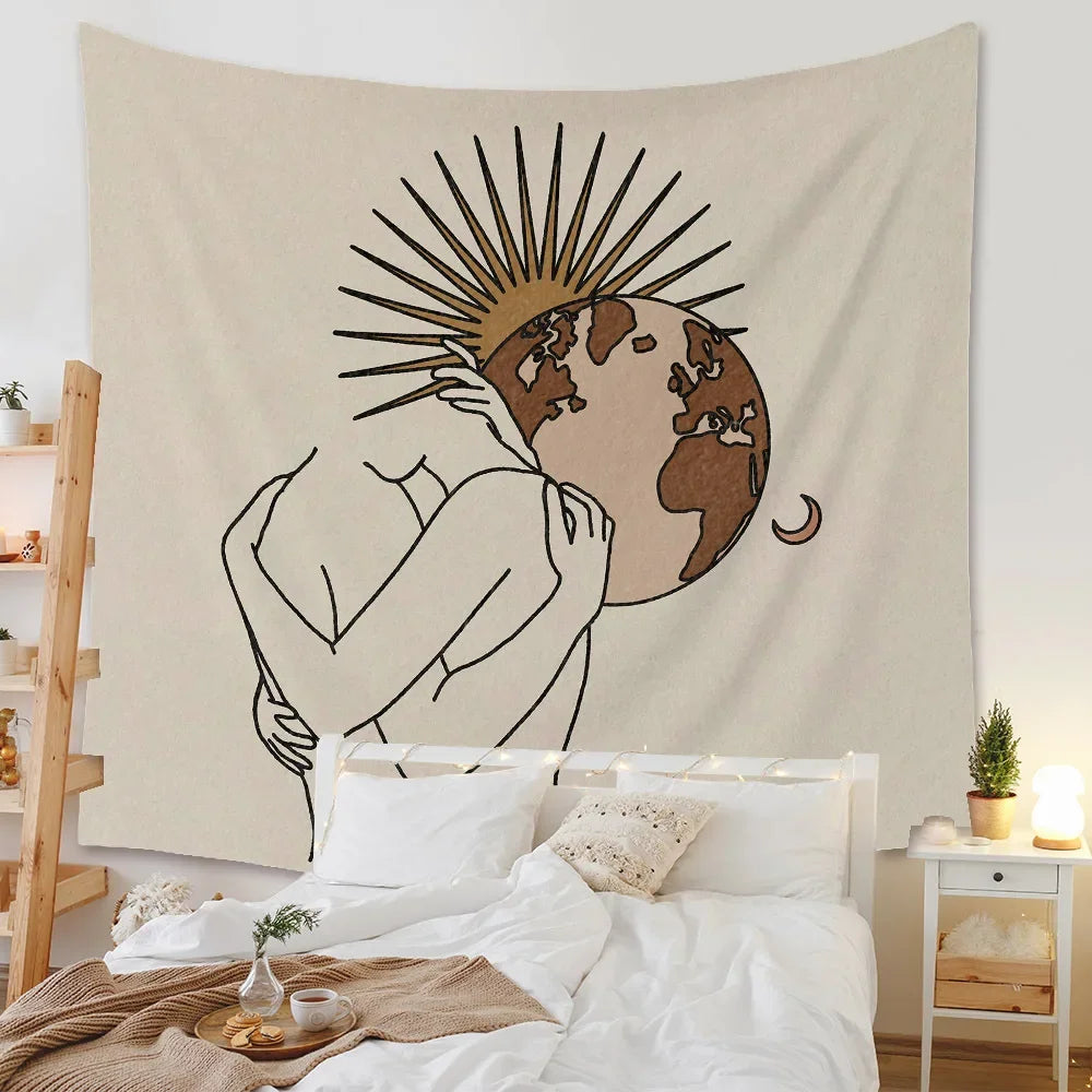 Tenture Murale Bohème