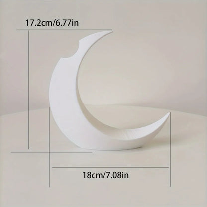 Vase pour Fleurs Séchées en forme de Lune