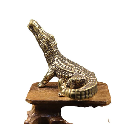 Figurine Crocodile Décoration Intérieure