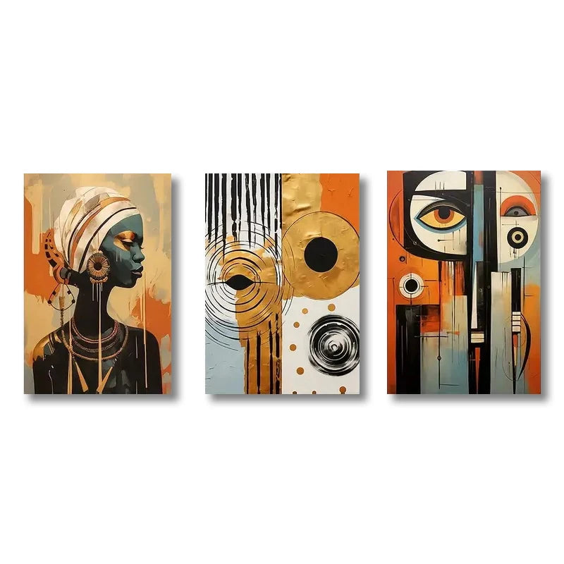 Tableau Moderne Art Africain