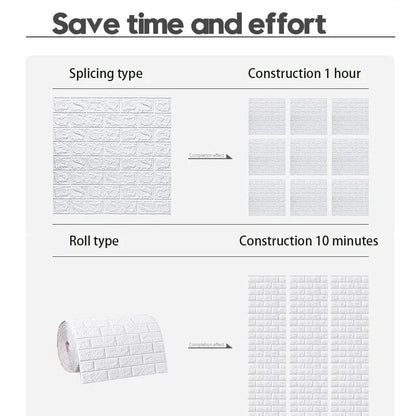 Autocollant Mural mousse 3D