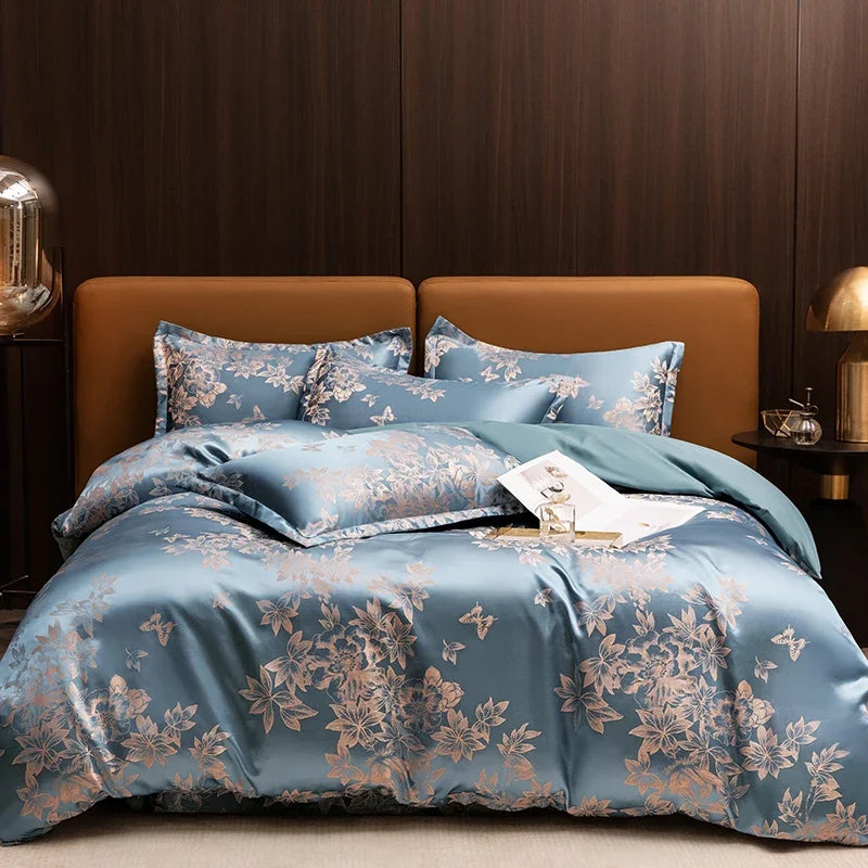 Parure Housse de Couette en Satin