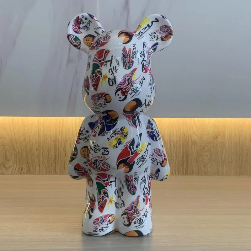 Figurine Ours Urbaine 28 cm