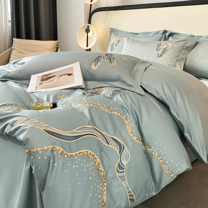 Parure de lit Brodée