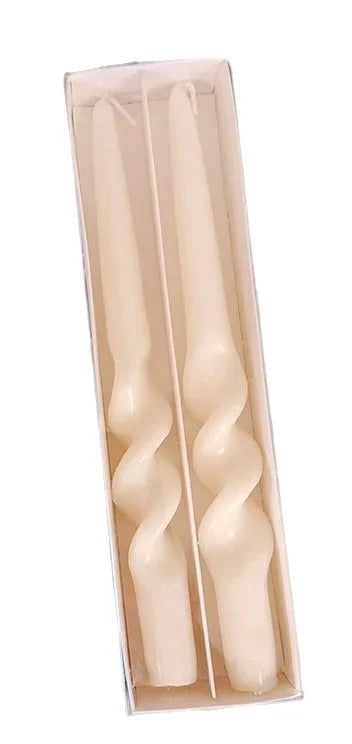 Bougies en spirale 2 pièces