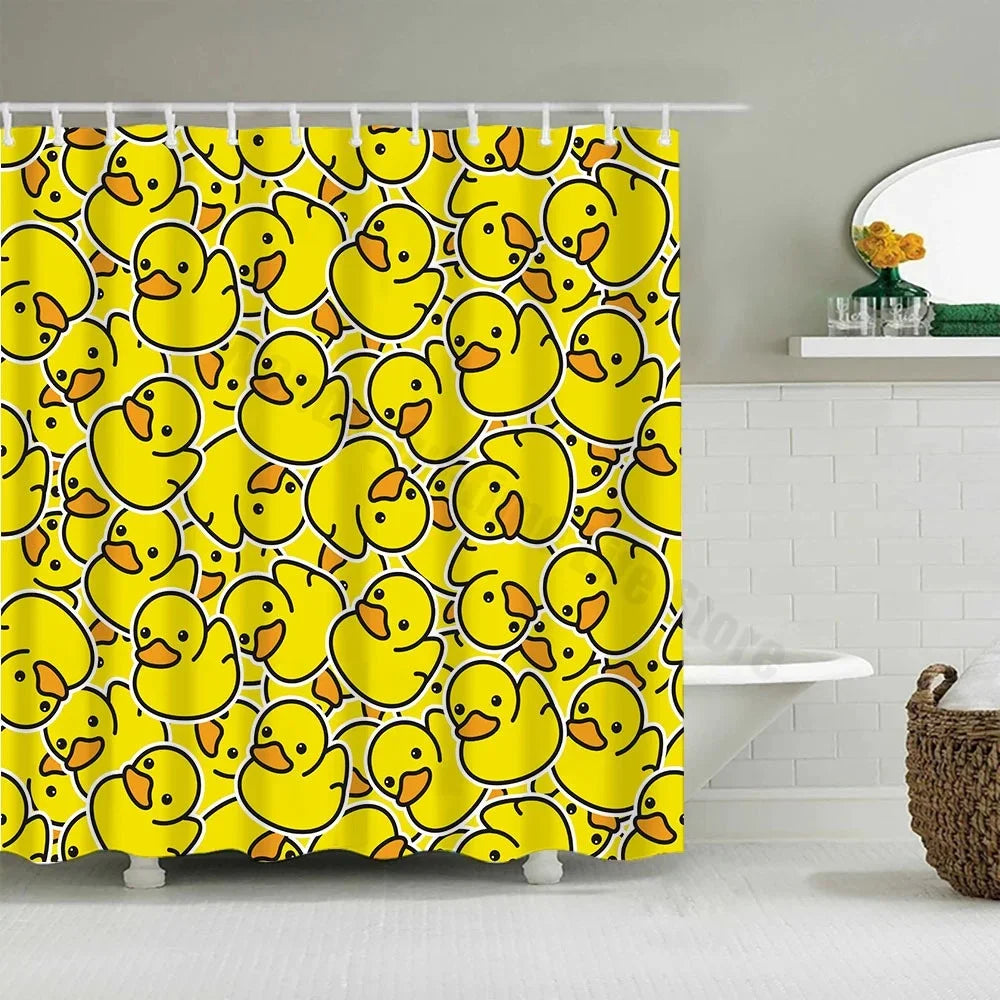 Rideaux de Douche en Tissu