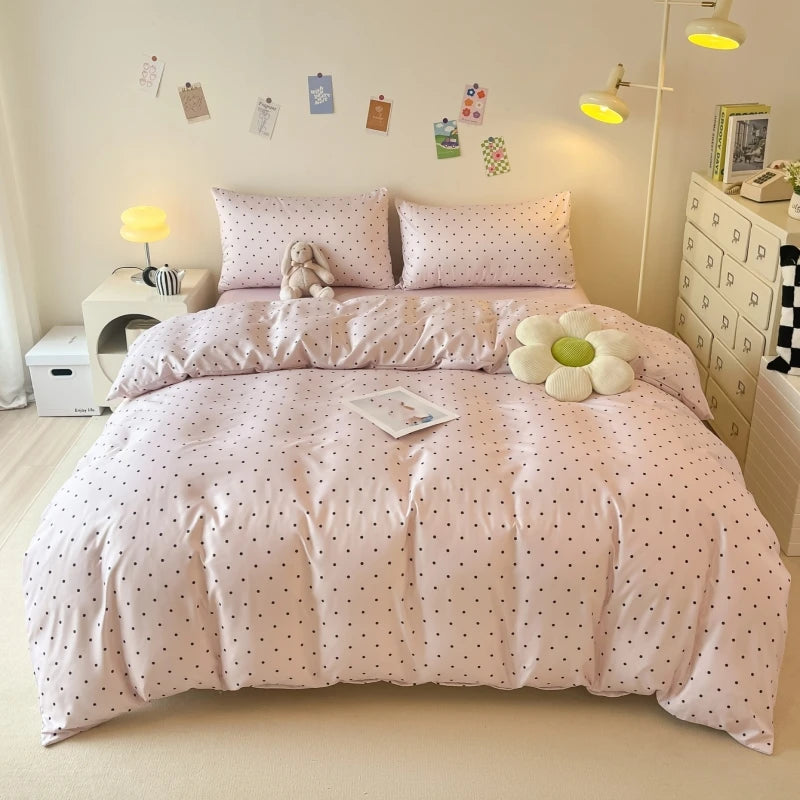 Parure Housse de Couette en Satin