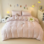 Parure Housse de Couette en Satin