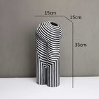 Vase en Résine design Abstrait