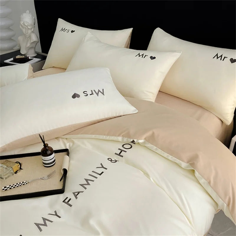 Parure Housse de Couette Style Nordique