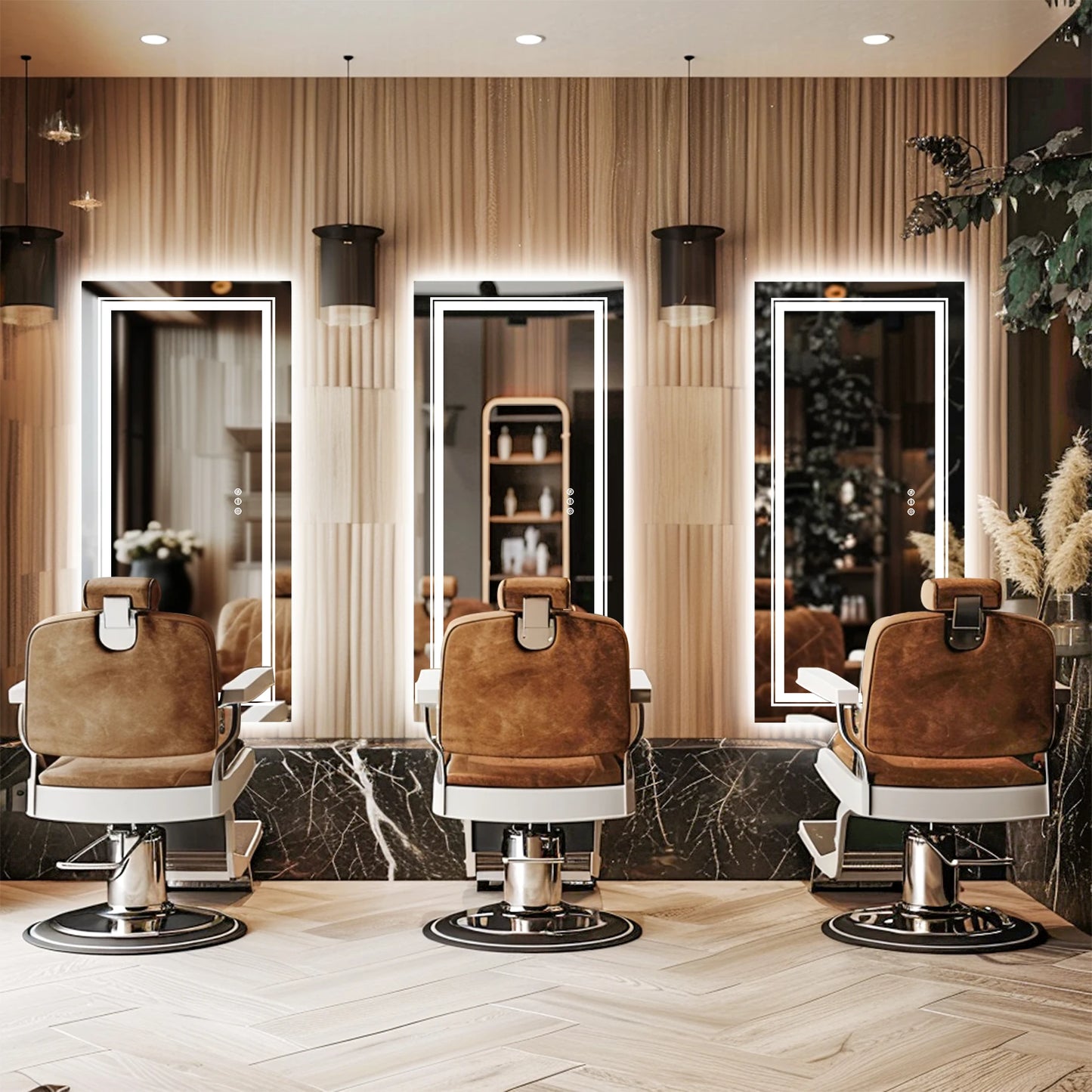 Miroir Décoratif Rectangulaire Led