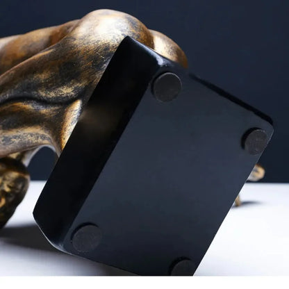 Sculpture d'art corporel Humain