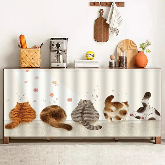 Rideaux de Cuisine Anti Poussière