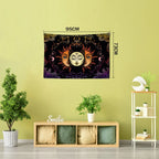 Tenture Murale Soleil et Lune