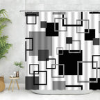 Rideau de Douche en Tissu