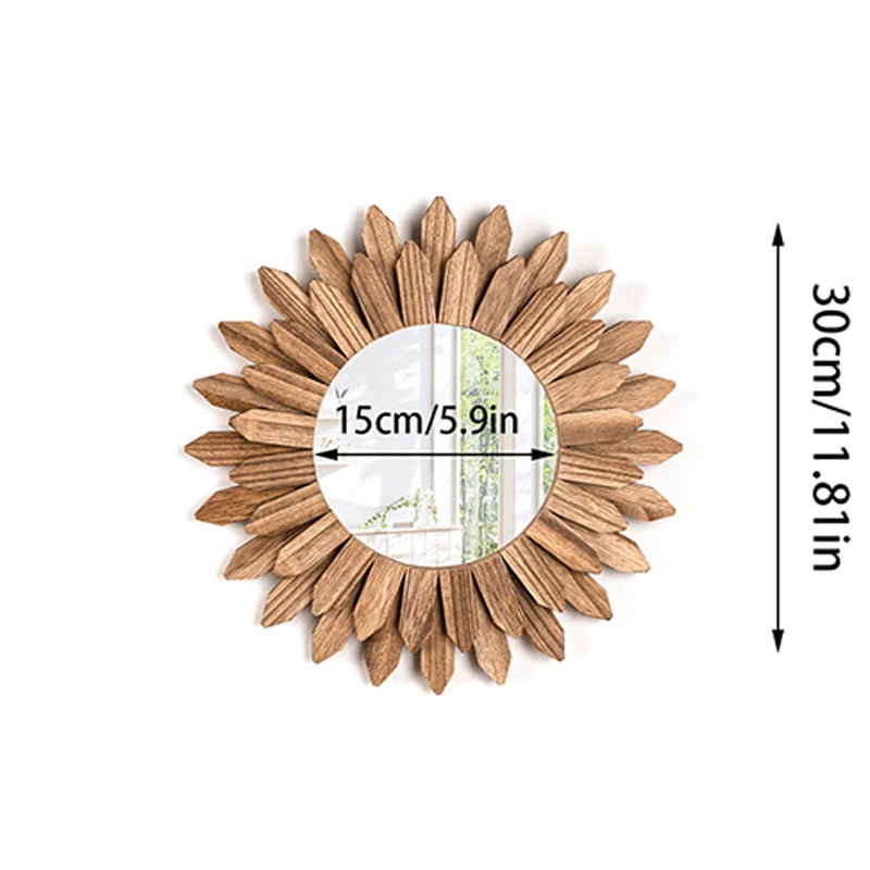 Miroir Décoratif Mural Rond