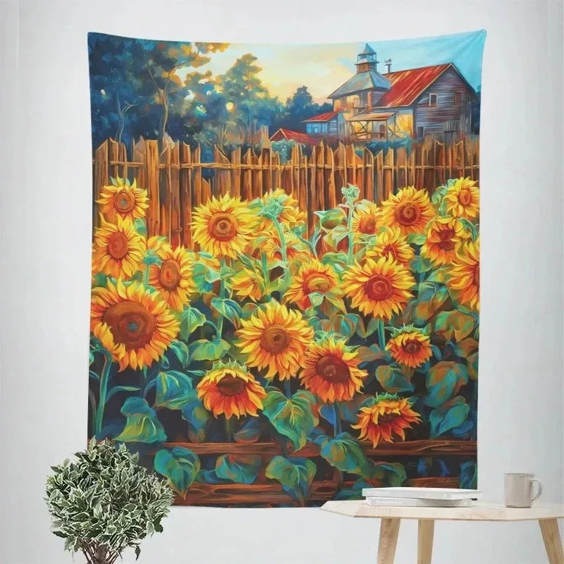 Tenture Murale Fleur