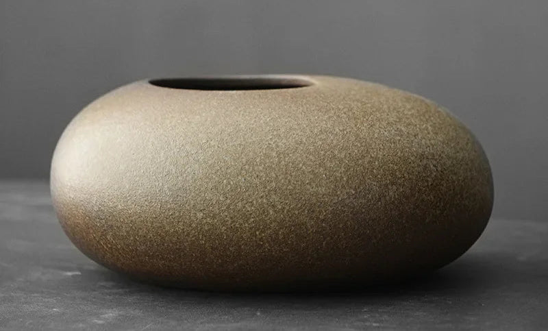 Vase en Terre Cuite Style Japonais