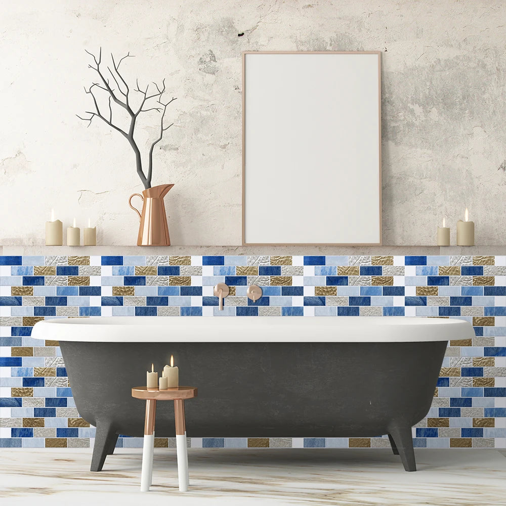 Revêtement Autocollant Mural Décoratif Mosaïque