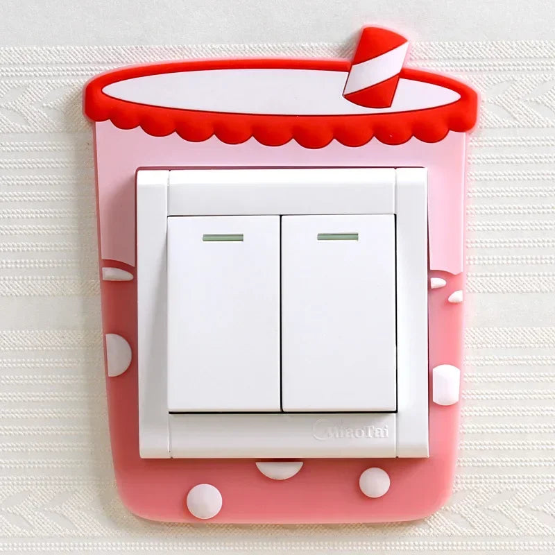 Autocollant Mural Interrupteur Lumineux