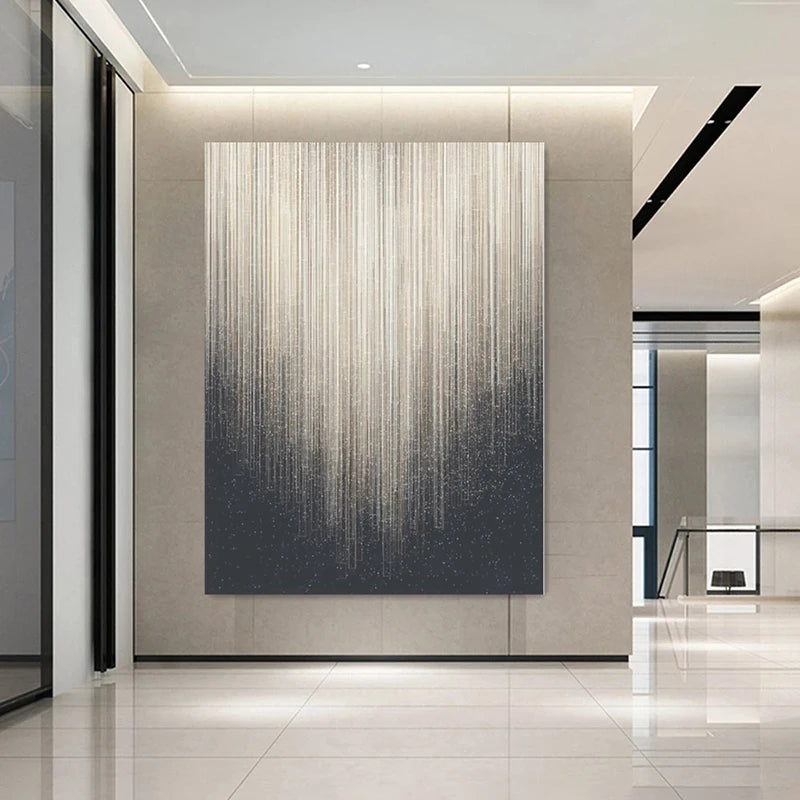 Tableau Moderne Abstraite Rétro