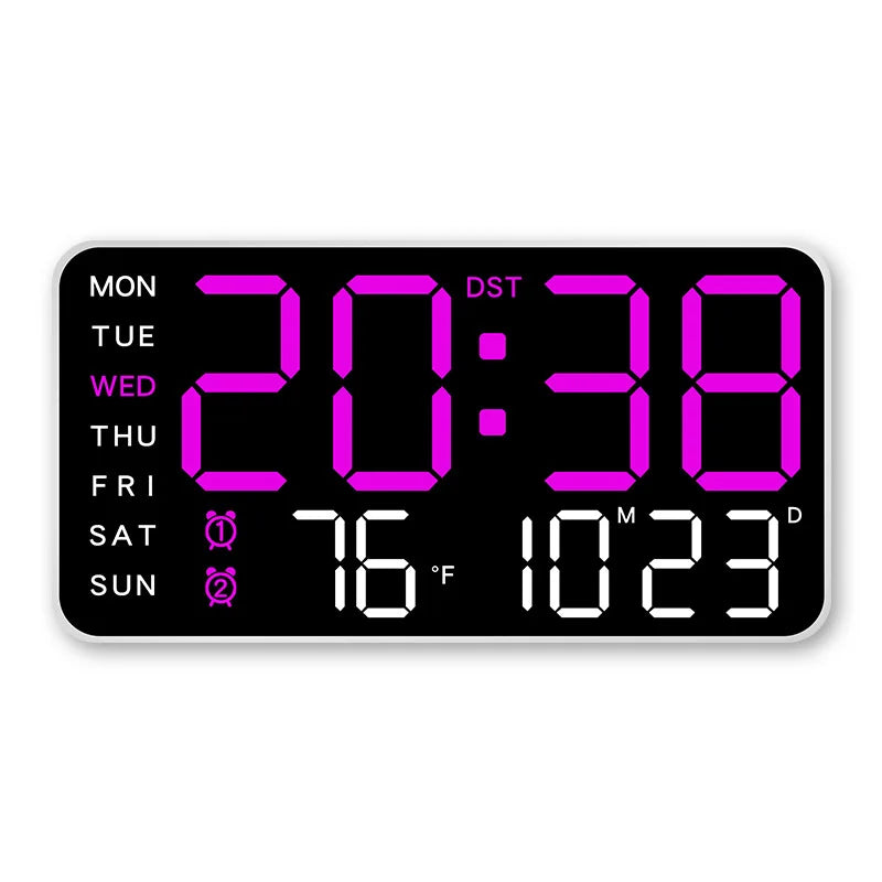 Horloge Murale numérique LED