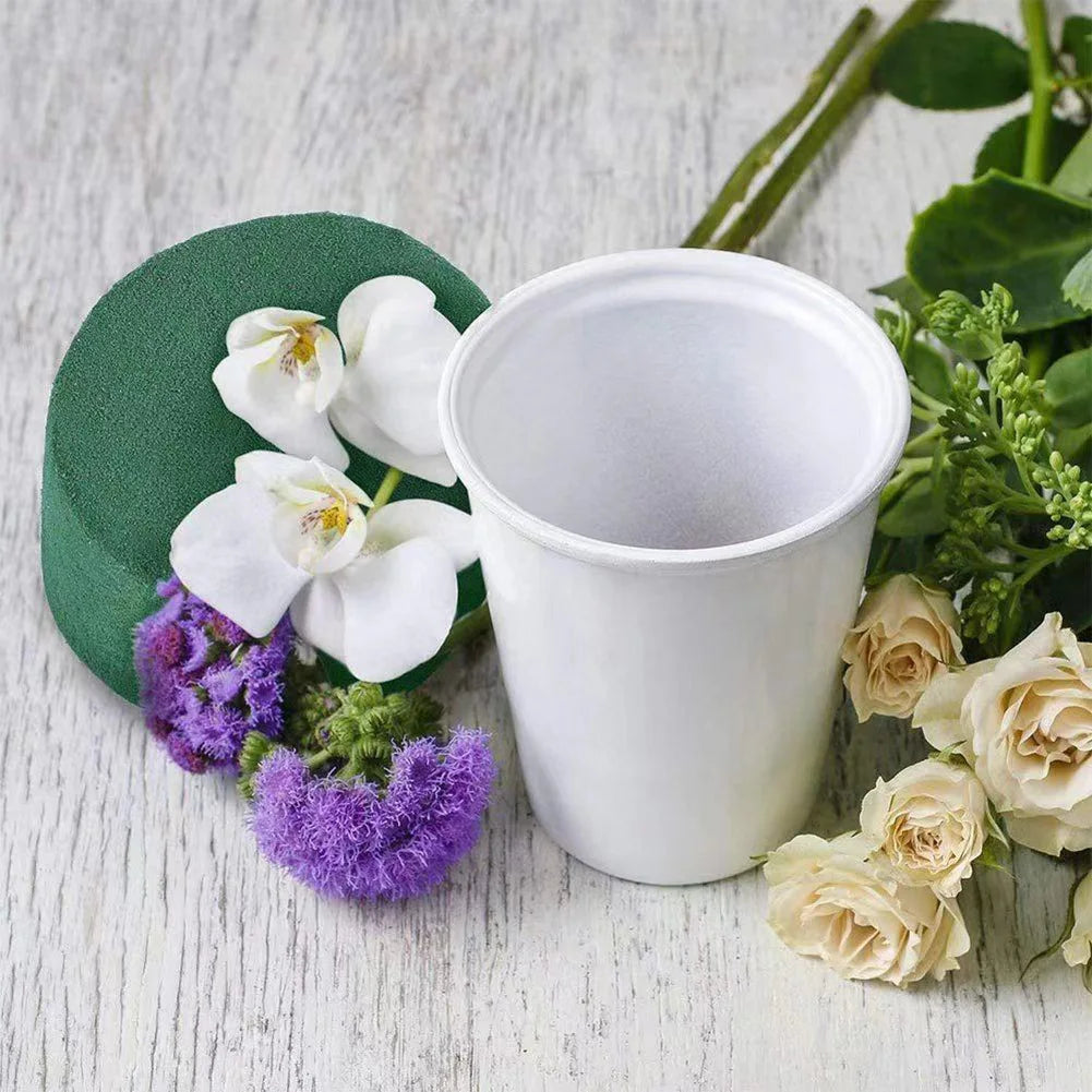 Fleur Artificielle Cylindre de Mousse