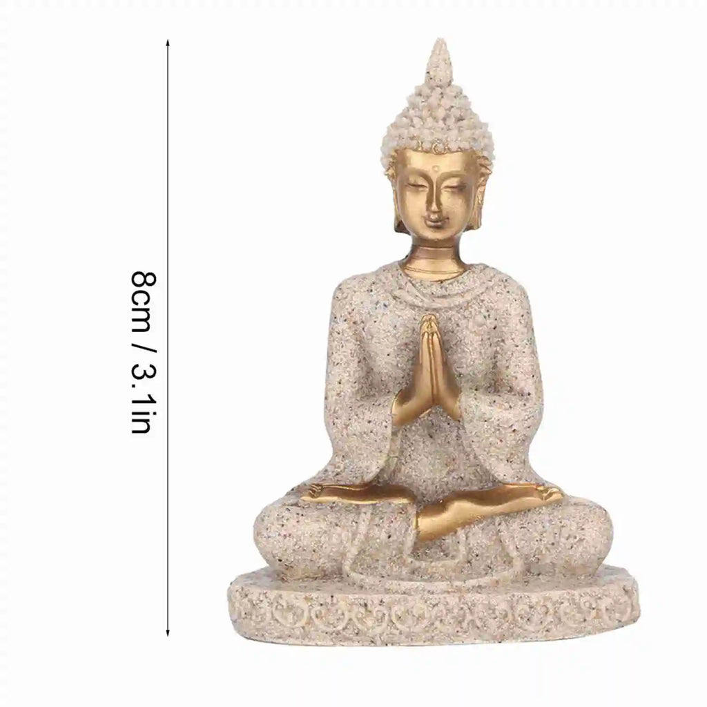 Sculpture de Bouddha Assis
