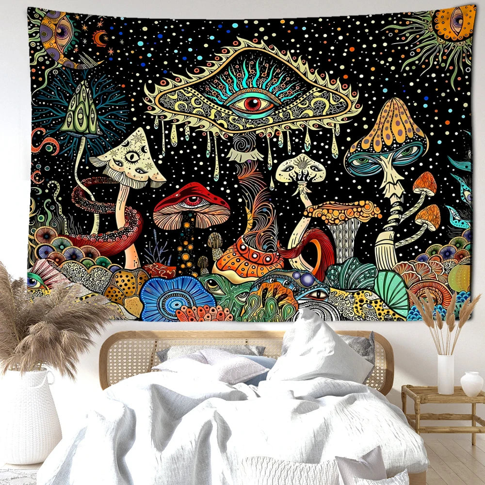Tenture Murale Hippie