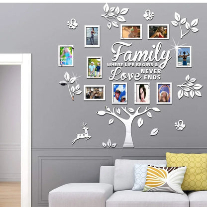 Autocollant Mural 3D Cadre Photo