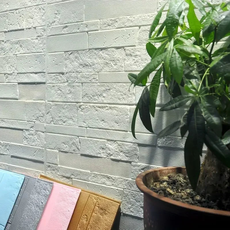 Revêtement Autocollant Mural 3D effet Brique