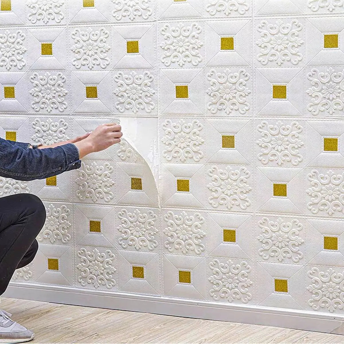 Revêtement Autocollant Mural 3D